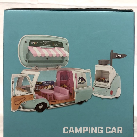 BTS BT21 Camping car collectible Edition NEW - Picture 6 of 7